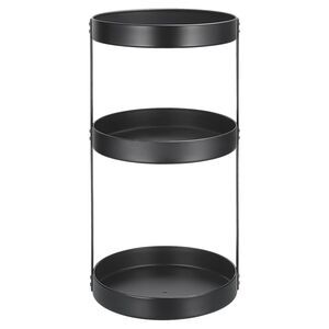 Lazy Susan Turntable 3 Tier Kitchen Large Rotating Spice Racks 11.7" Dia